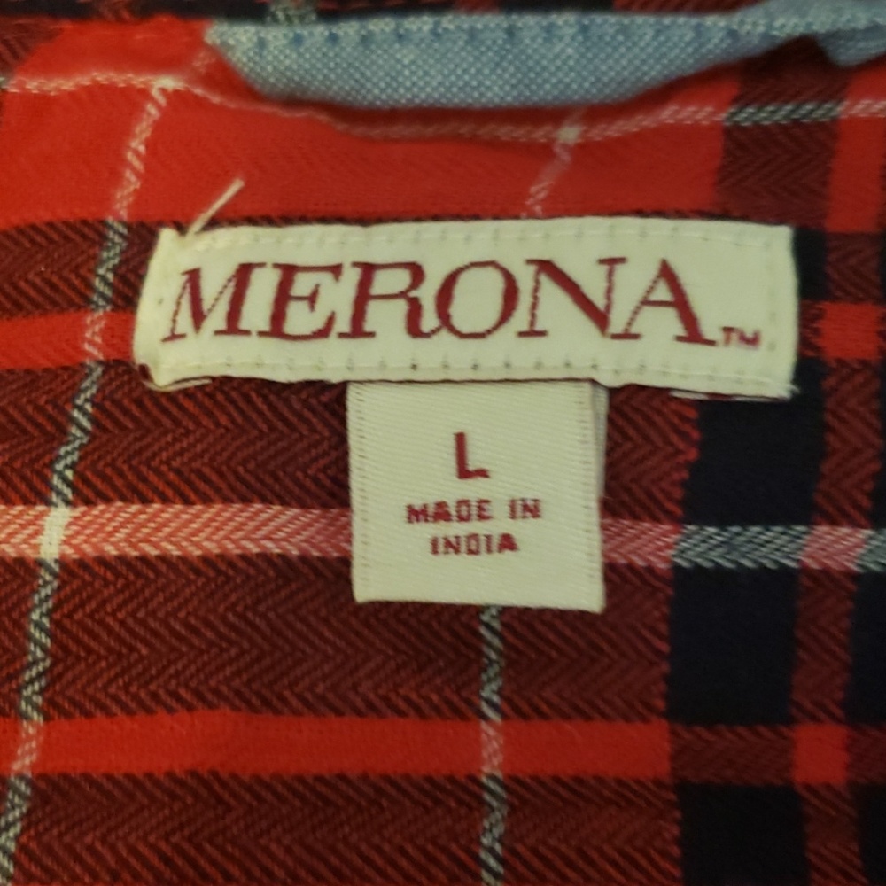 Red Styled Button Up - image 2